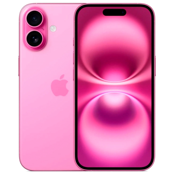 Смартфон Apple iPhone 16 128GB nanoSim/eSim Pink