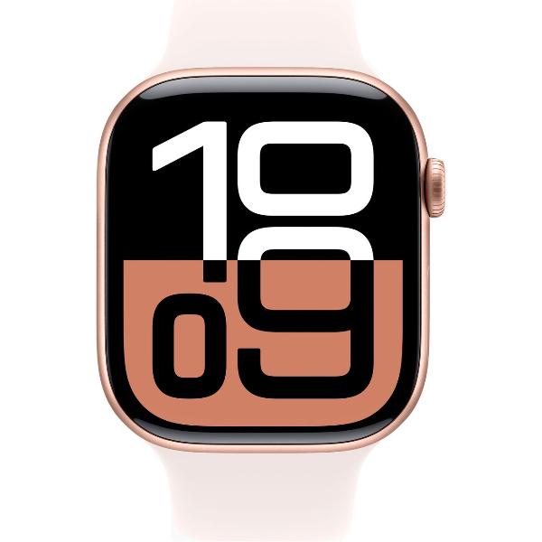 Изображение товара Смарт-часы Apple Watch S10 46mm S/M Rose G Light Blush SB (MWY63)