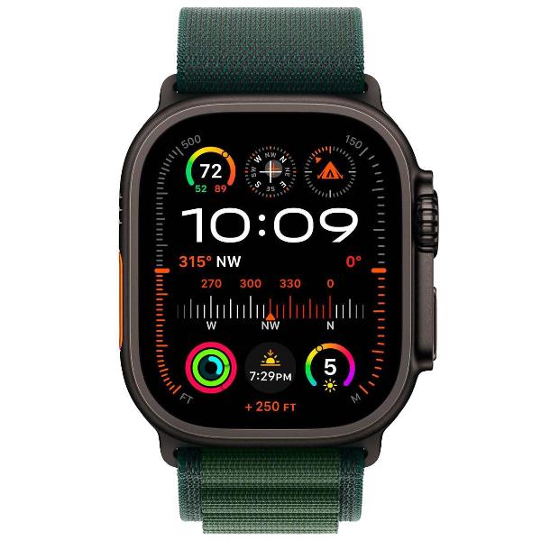 Изображение товара Смарт-часы Apple Watch Ultra 2 GPS + Cellular Bl 49mm Alpine Loop Dark Green Larg