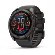 Изображение товара Спортивные часы Garmin Fenix 8 AMOLED Sapphire угольно-черный DLC, черный 51мм