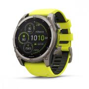 Изображение товара Смарт-часы Garmin Fenix 8 Solar Sapphire 51мм серый желтый