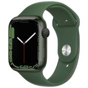 Изображение товара Восстановленные смарт-часы Apple Watch Series 7 45mm Green Aluminum Case with Clover Sport Band (MKN73), хороший