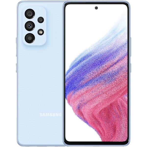 Изображение товара Восстановленный смартфон Samsung Galaxy A53 8/256GB Blue (SM-A536E), хороший