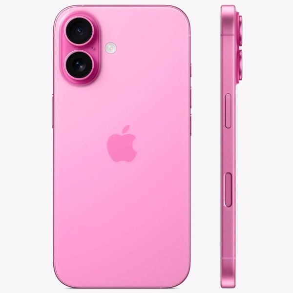 Изображение товара Восстановленный смартфон Apple iPhone 16 256GB nanoSim/eSim Pink, как новый (без RuStore)
