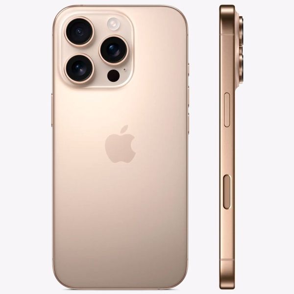 Изображение товара Восстановленный смартфон Apple iPhone 16 Pro 256GB nanoSim/eSim Desert Titanium, хороший (без RuStore)