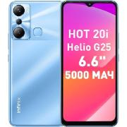 Изображение товара Восстановленный смартфон Infinix HOT 20i 4/128GB Lite Blue, хороший