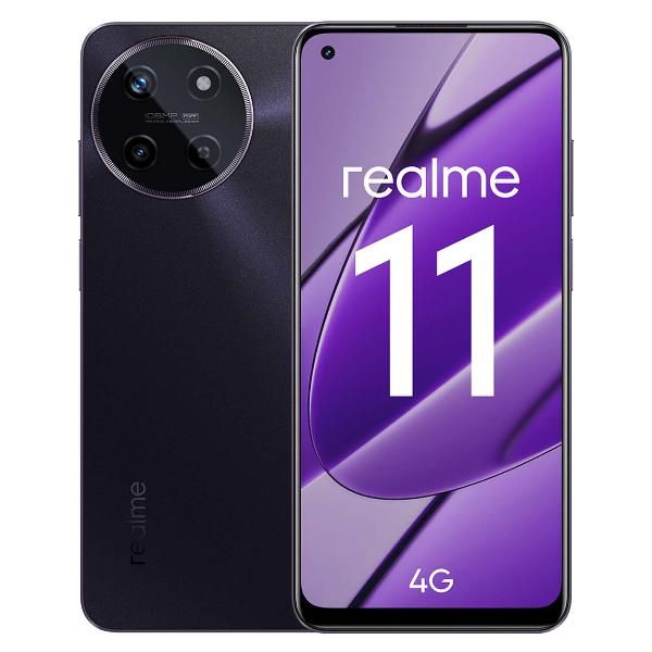 Изображение товара Восстановленный смартфон realme 11 8/128GB Black (RMX3636), хороший