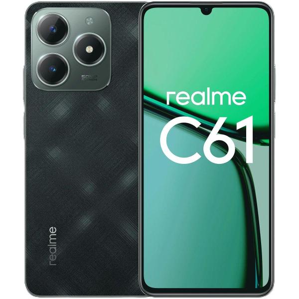 Изображение товара Восстановленный смартфон realme C61 6/128GB Темно-зеленый, как новый