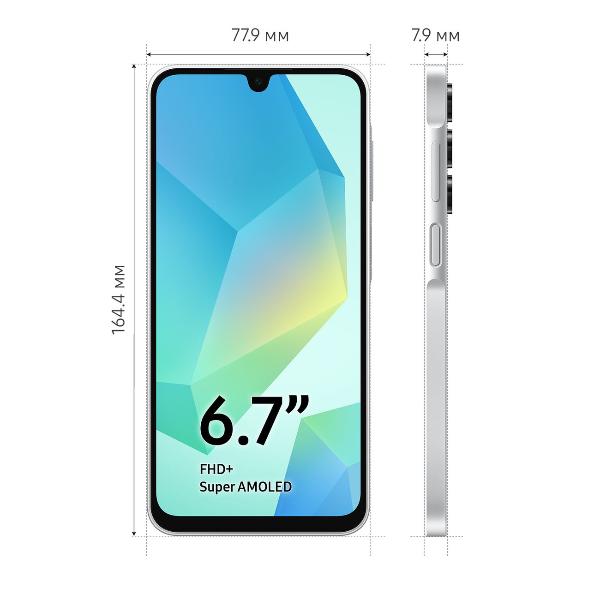 Изображение товара Восстановленный смартфон Samsung Galaxy A16 4/128GB Silver, отличный