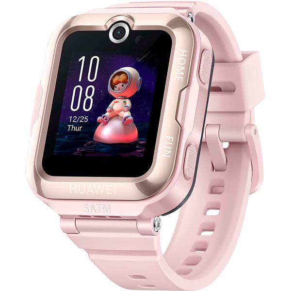 Восстановленные часы с GPS трекером HUAWEI Watch Kids 4 Pro Pink (ASN-AL10), отличный