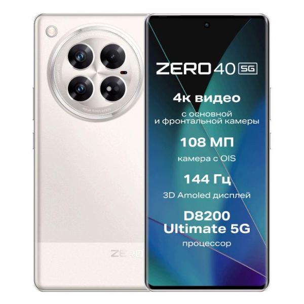 Изображение товара Восстановленный смартфон Infinix ZERO 40 5G 12/512GB Moving Titanium, отличный