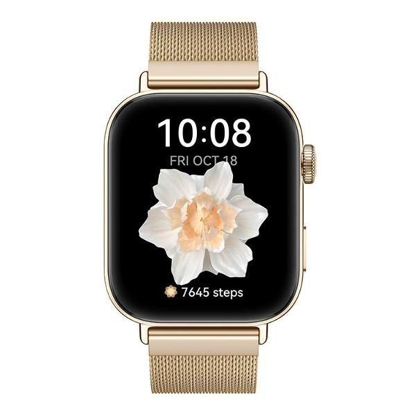 Изображение товара Восстановленные смарт-часы HUAWEI Watch Fit 3 NFC Golden Milanese, как новый