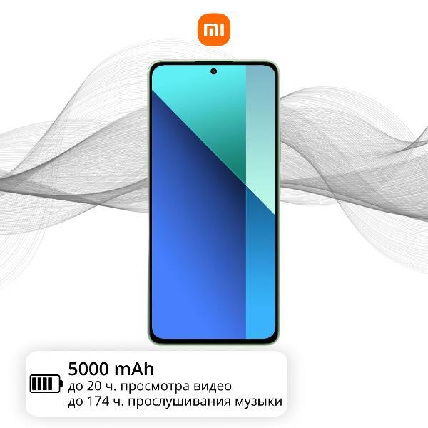 Изображение товара Восстановленный смартфон Xiaomi Redmi Note 13 8/512GB Mint Green, как новый