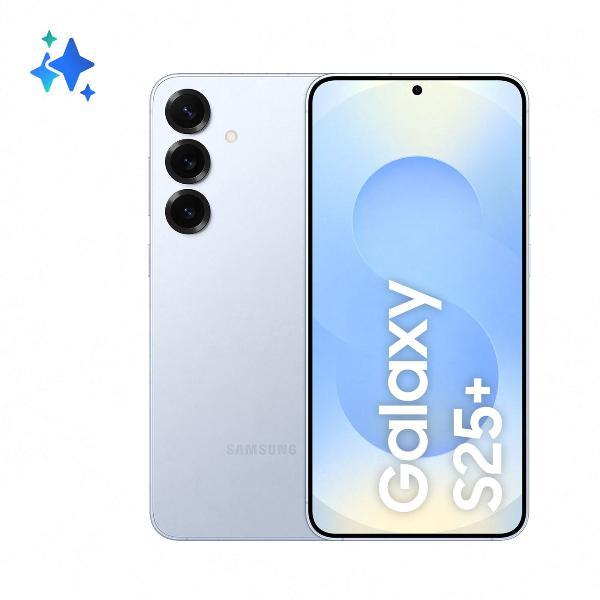 Изображение товара Восстановленный смартфон Samsung Galaxy S25+ 5G 12/256GB Light Blue, отличный Изображение товара Восстановленный смартфон Samsung Galaxy S25+ 5G 12/256GB Light Blue, отличный