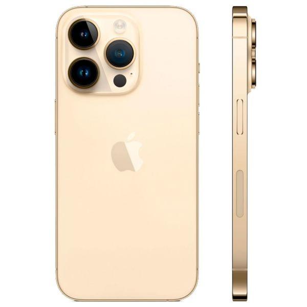 Изображение товара Восстановленный смартфон Apple iPhone 14 Pro 128GB Dual Sim Gold, рабочий (без RuStore)
