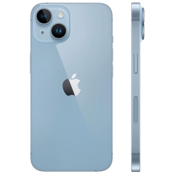 Изображение товара Восстановленный смартфон Apple iPhone 14 128GB nanoSim/eSim Blue, рабочий (без RuStore)