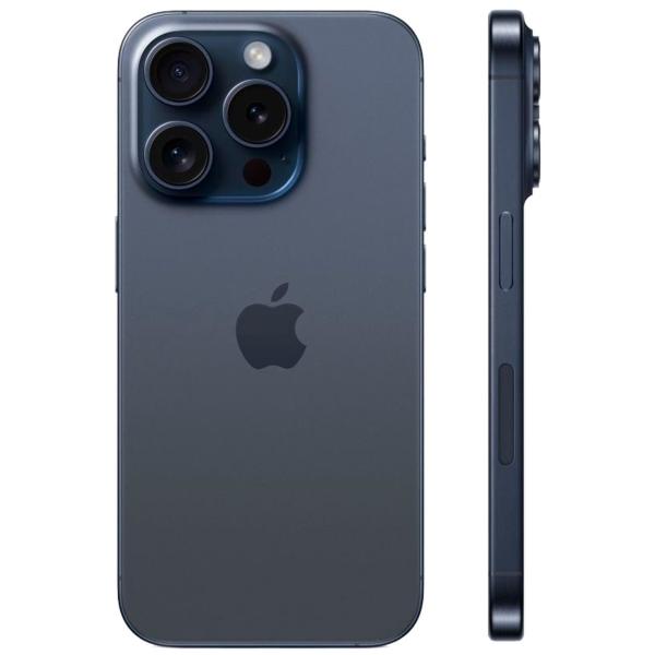 Изображение товара Восстановленный смартфон Apple iPhone 15 Pro 256GB nanoSim/eSim Blue Titanium, рабочий (без RuStore)