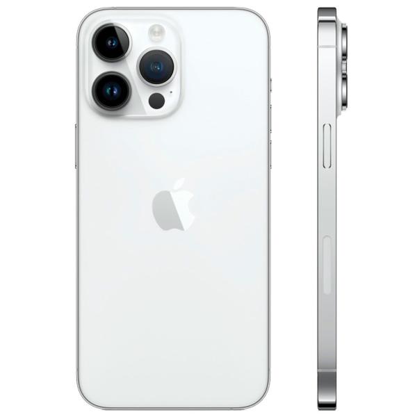 Изображение товара Восстановленный смартфон Apple iPhone 14 Pro Max 256GB eSIM Silver, рабочий (без RuStore)