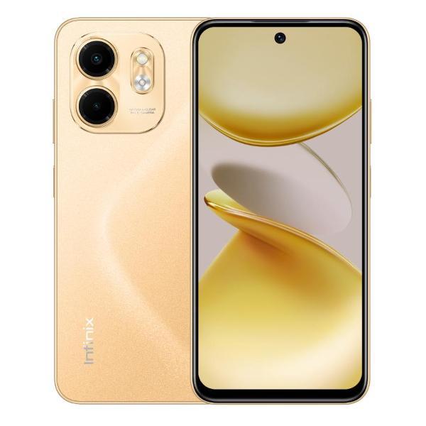 Изображение товара Восстановленный смартфон Infinix Smart 9 3/64GB Sandstone Gold (золотой), отличный Изображение товара Восстановленный смартфон Infinix Smart 9 3/64GB Sandstone Gold (золотой), отличный