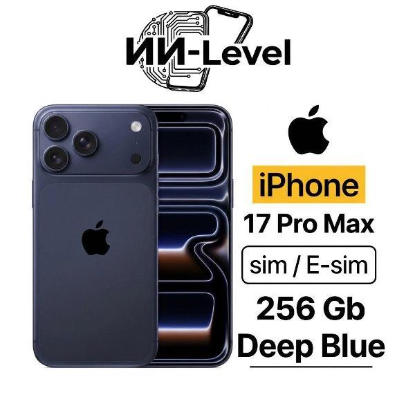 Изображение товара Смартфон Apple iPhone 17 Pro Max 256GB Deep Blue — передовая технология и стиль