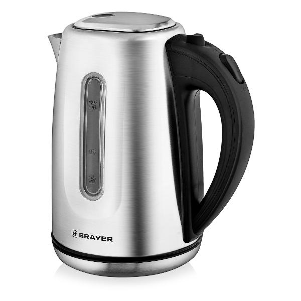 Изображение товара Электрочайник Brayer BR1014 серебристый