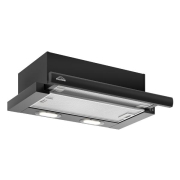 Изображение товара Вытяжка встраиваемая в шкаф 45 см Elikor Интегра 45П-400-В2Л черный