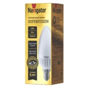 Изображение товара Лампа Navigator C37 6 230 4K E14