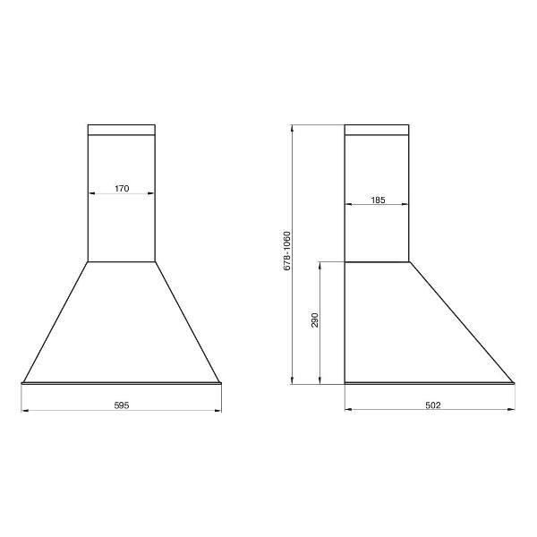 Изображение товара Вытяжка Elikor DE6534WS белый/серебро