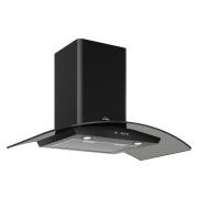 Изображение товара Вытяжка Elikor КВ Аметист 90П-650-К3Д черная/ тонированное стекло