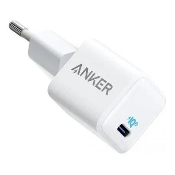 Сетевое зарядное устройство USB Anker PowerPort 3 Nano 20W USB-C, белый