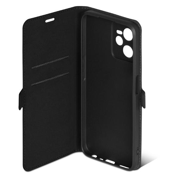Изображение товара Чехол DF с флипом для Realme C35 rmFlip-32 (black)