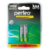 Изображение товара Аккумулятор Perfeo AAA 1100 мАч 2 шт.