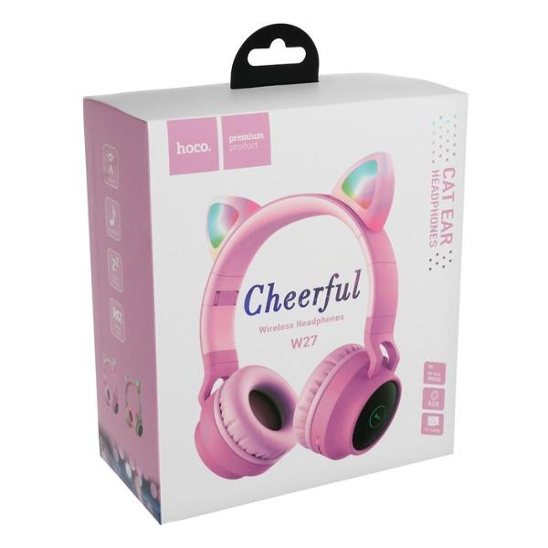 Купить Наушники для детей Hoco W27 Pink по выгодной цене в
