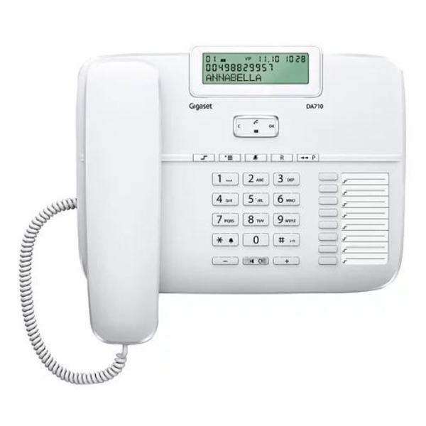 Изображение товара Телефон проводной Gigaset DA710 белый