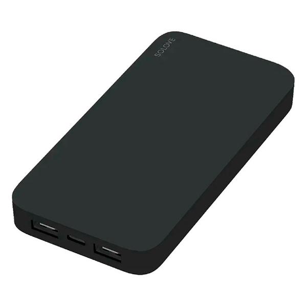 Изображение товара Внешний аккумулятор Solove Mi Power Bank 20000mAh 18W Quick Charge 3.0 черный
