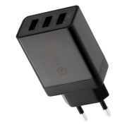 Изображение товара Сетевое зарядное устройство Rexant 3xUSB Quick charge