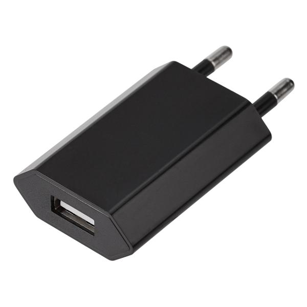 Сетевое зарядное устройство USB Rexant USB 1 А черное