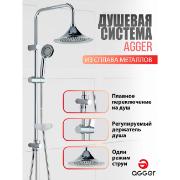 Изображение товара Душевая система Agger Retro A1993500 хром