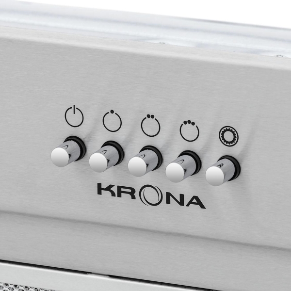 Изображение товара Вытяжка встраиваемая в шкаф Krona KATE 600 INOX PB K