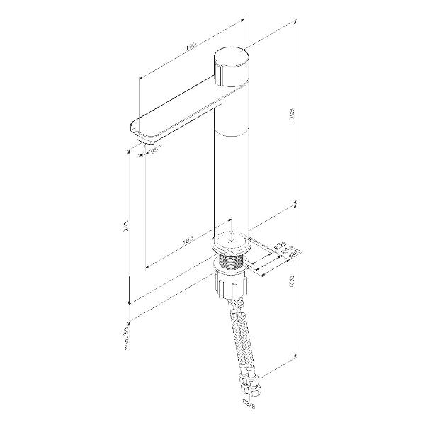 Изображение товара Смеситель Am.Pm F85A92522