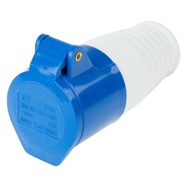 Изображение товара Силовой разъем Rexant 2Р+РЕ 16А 220В IP44 (11-8918)