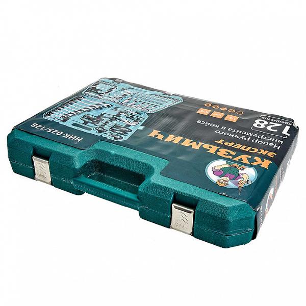 Изображение товара Набор ручного инструмента КУЗЬМИЧ НИК-025/128