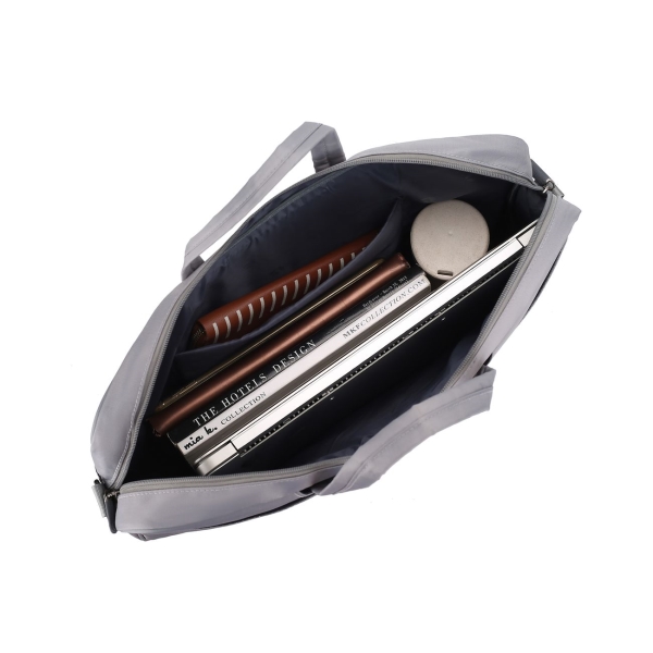 Изображение товара Сумка для ноутбука Lamark 17.3 light grey L237