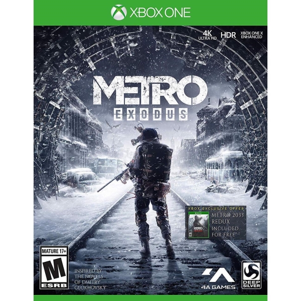 Xbox игра 4A Games Metro: Exodus. Day One Edition видеоигра для xbox one killer instinct definitive edition