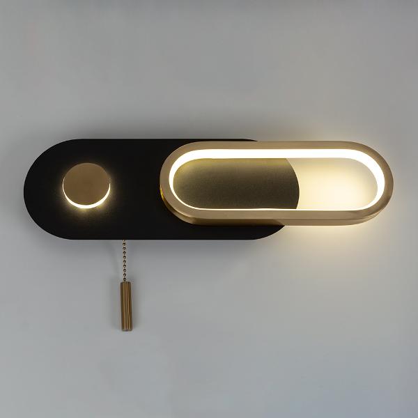 Изображение товара Светильник настенный Arte Lamp A2602AP-10BK