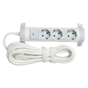 Изображение товара Удлинитель Legrand Комфорт 3Х2К+3 5 м бело-серый (694683)