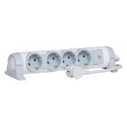 Изображение товара Удлинитель Legrand Комфорт 4Х2К+3 1,5 м белый (694626)