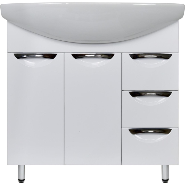 Изображение товара Тумба Doratiz Афина 80 белый, п/умыв.Балтика (9912.500)