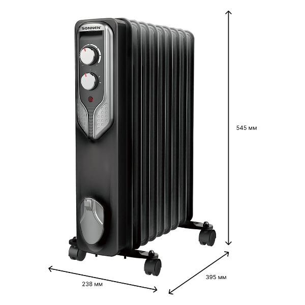 Изображение товара Радиатор масляный Sonnen DFN-09BL