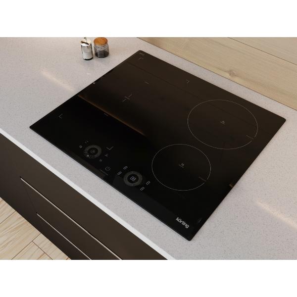 Изображение товара Встраиваемая индукционная панель независимая Korting HIB 64750 B Smart